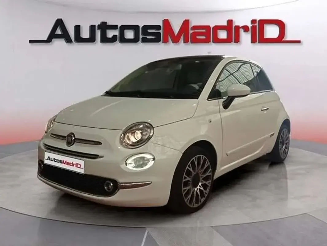 Usado Fiat 500 Lounge 69 CV (50 kW) 2017 Blanco Berlina