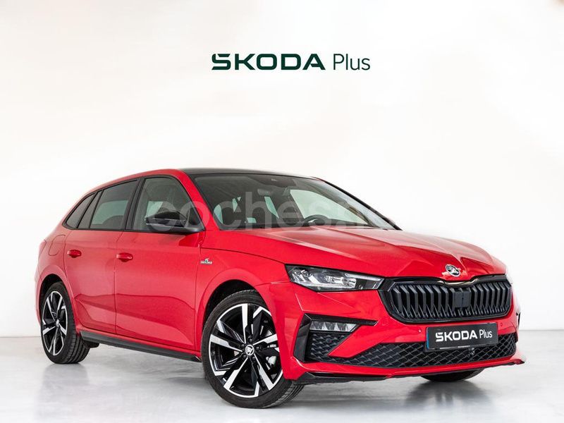 Rojo Usado 2024 Skoda Scala Monte Carlo Utilitario | 25.900 € (Caro) - Imagen 1/4