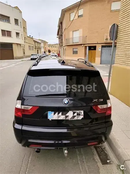 Usado BMW X3 150 CV (110 kW) 2008 Negro SUV