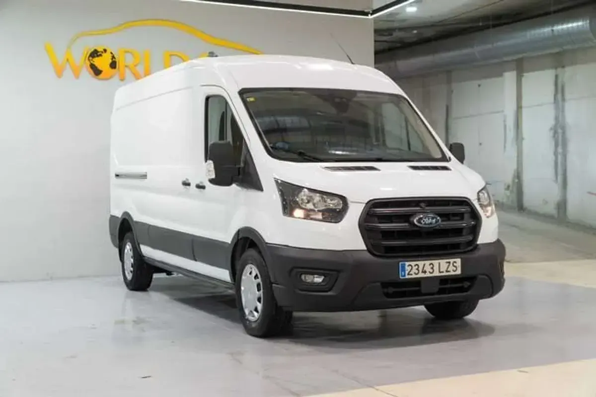 Usado Ford Transit Trend 131 CV (96 kW) 2022 Blanco Van