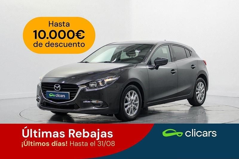 Negro Usado 2017 Mazda 3 Berlina | 12.990 € (Precio justo) - Imagen 1/4