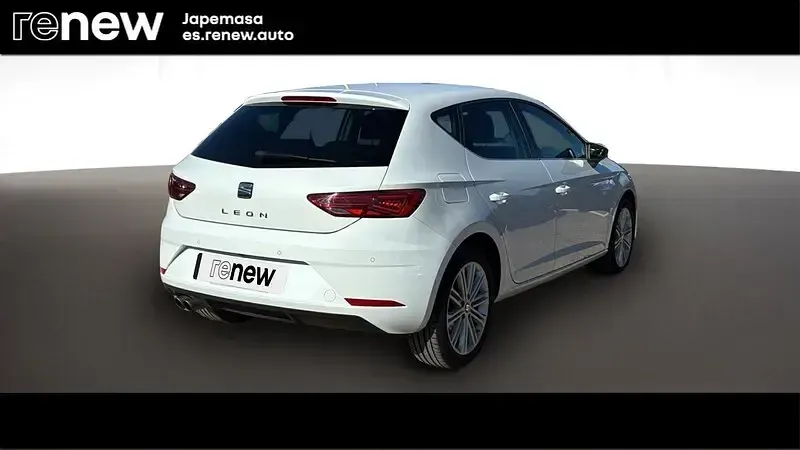 Usado Seat Leon XCELLENCE 150 CV (110 kW) 2017 Blanco Berlina