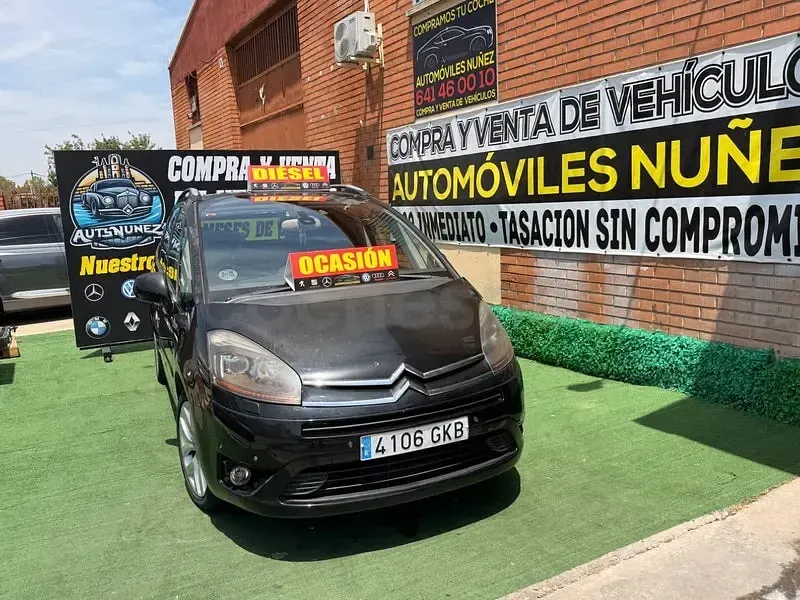 Usado Citroën C4 Picasso Exclusive 136 CV (100 kW) 2010 Negro Monovolumen