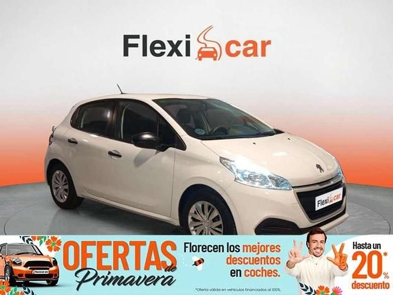 Usado Peugeot 208 Business-Line 75 CV (55 kW) 2016 Blanco Utilitario