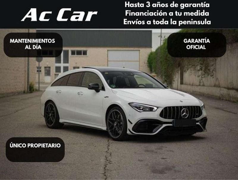 Usado Mercedes CLA45 AMG Shooting Brake AMG 381 CV (280 kW) 2019 Blanco Familiar
