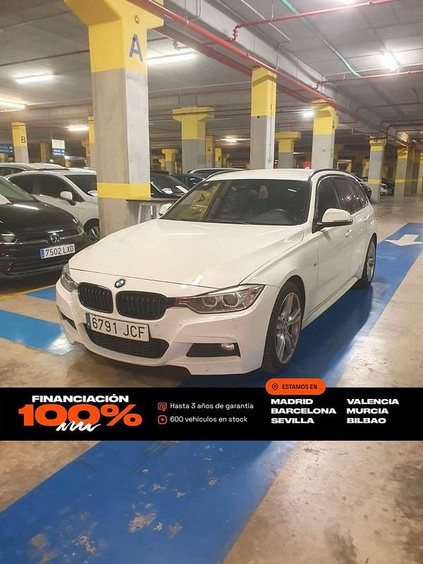 Blanco Usado 2015 BMW 320 M Sport Familiar | 13.949 € (Un poco caro) - Imagen 1/4