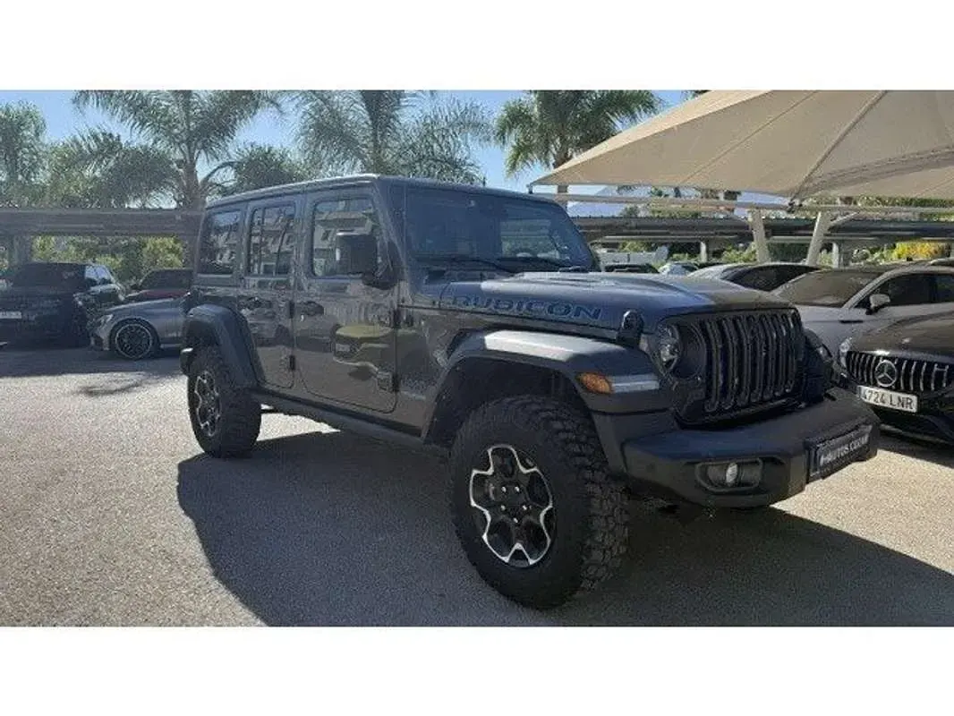 Usado Jeep Wrangler Unlimited Rubicon 381 CV (280 kW) 2022 Gris SUV