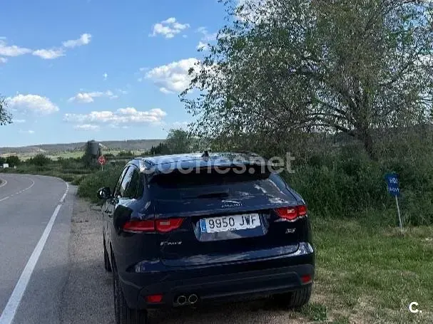 Usado Jaguar F-Pace R-Sport 180 CV (132 kW) 2017 Azul SUV