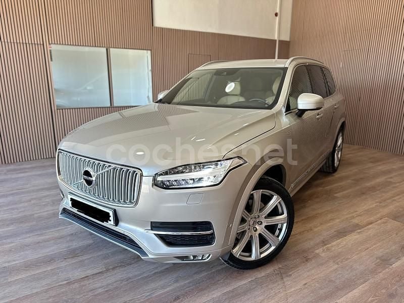 Beige Usado 2017 Volvo XC90 Inscription SUV | 29.990 € (Precio justo) - Imagen 1/4