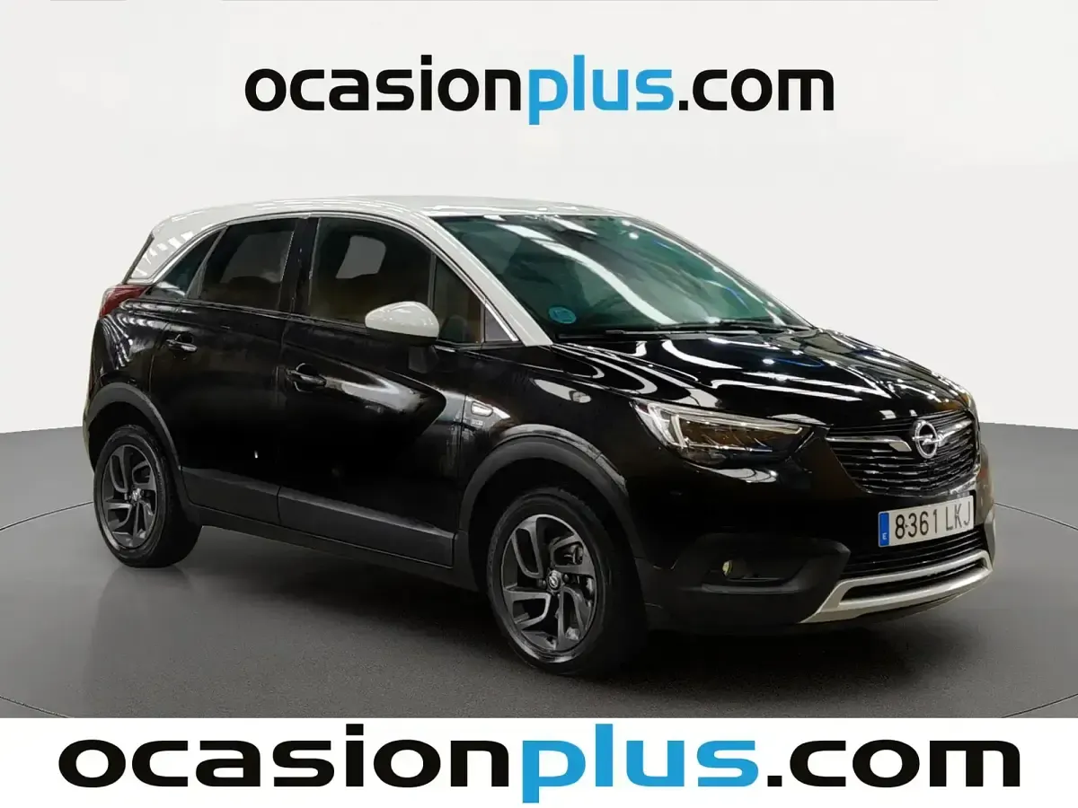 Käytetty Opel Crossland X Design Edition 110 HP (80 kW) 2020 Musta Katumaasturi