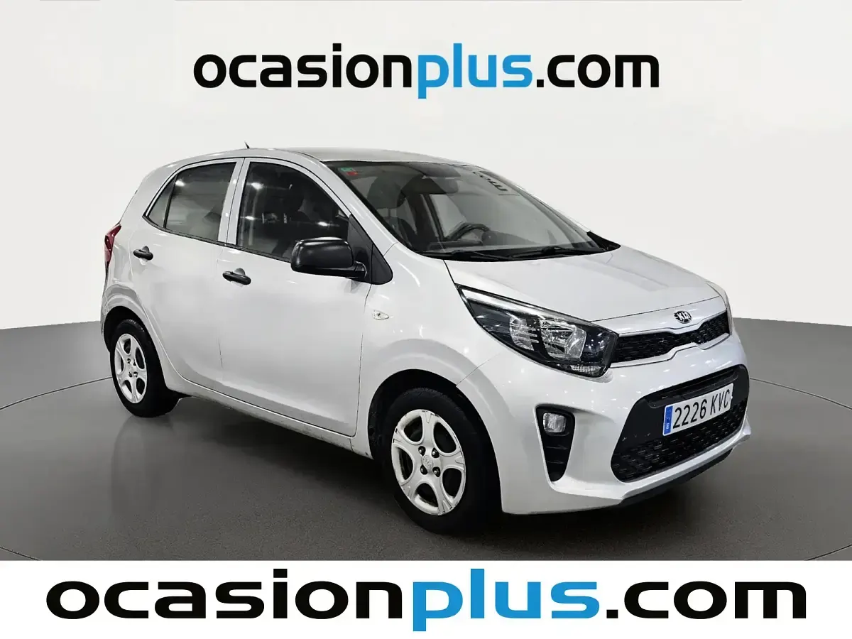 Usado Kia Picanto 67 CV (49 kW) 2019 Gris Utilitario