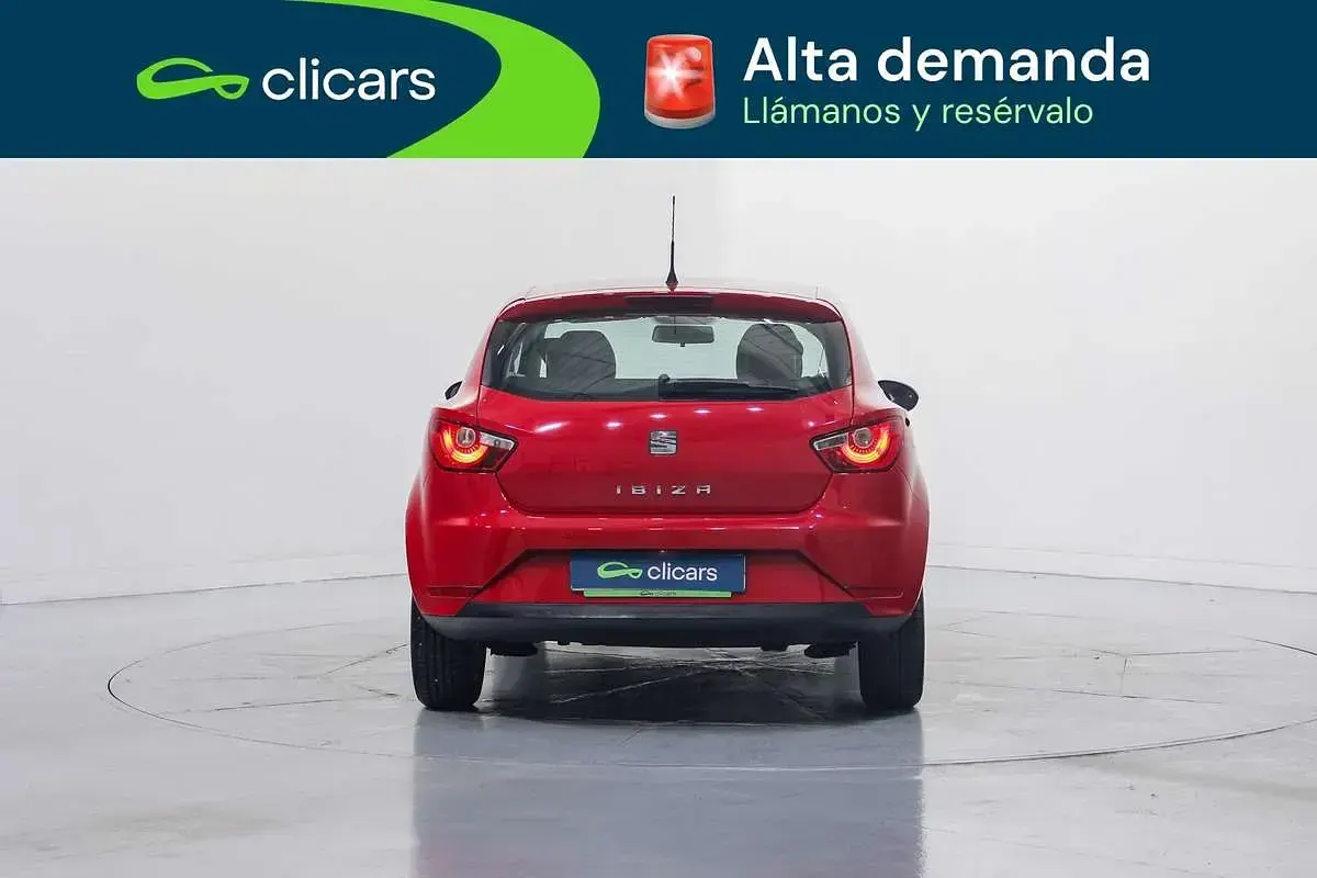 Usado Seat Ibiza SC Reference 69 CV (50 kW) 2014 Rojo Utilitario