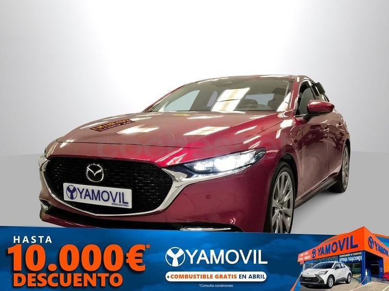 Usado Mazda 3 Exclusive-Line 186 CV (136 kW) 2023 Rojo Berlina