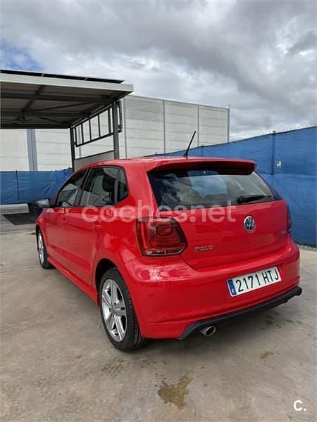 Usado VW Polo R-line 90 HP (66 kW) 2013 Vermelho Sedan
