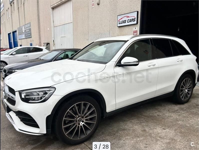 Usado Mercedes GLC200 163 CV (119 kW) 2021 Blanco SUV