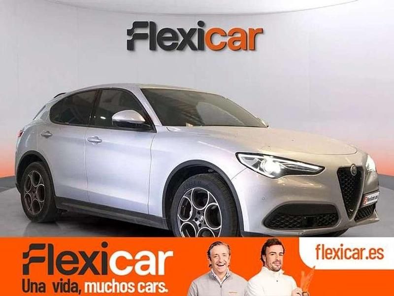 Gris Usado 2022 Alfa Romeo Stelvio Sprint SUV | 31.990 € (Precio justo) - Imagen 1/4