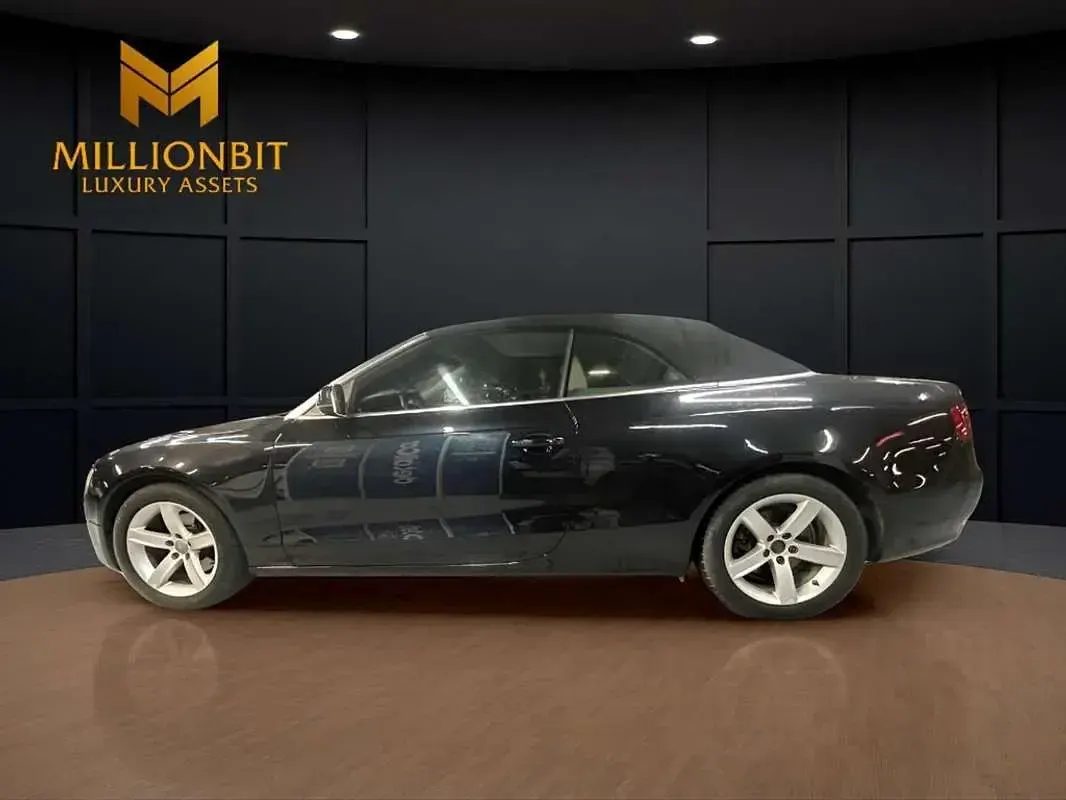 Usado Audi A5 Cabriolet S-Line 211 CV (155 kW) 2009 Negro Descapotable