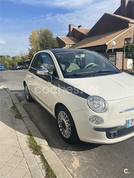 Usado Fiat 500 Lounge 69 HP (50 kW) 2010 Branco Sedan