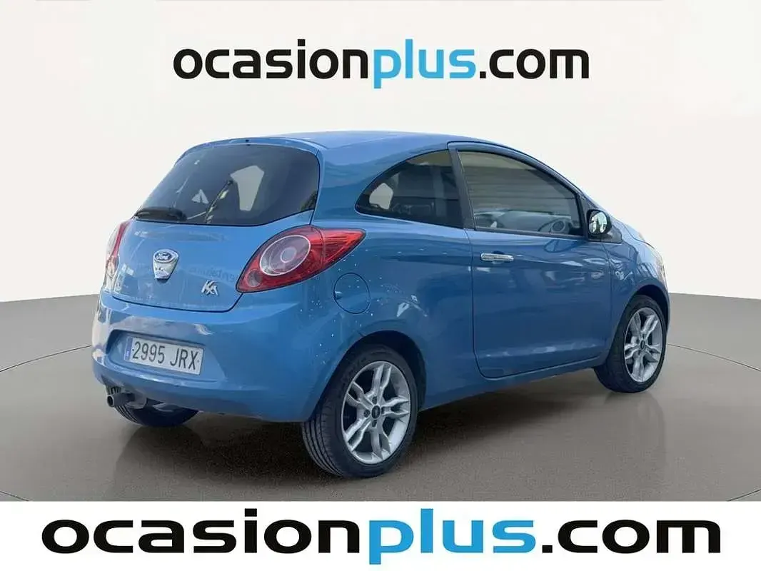 Usado Ford Ka Titanium 69 CV (50 kW) 2016 Azul Utilitario