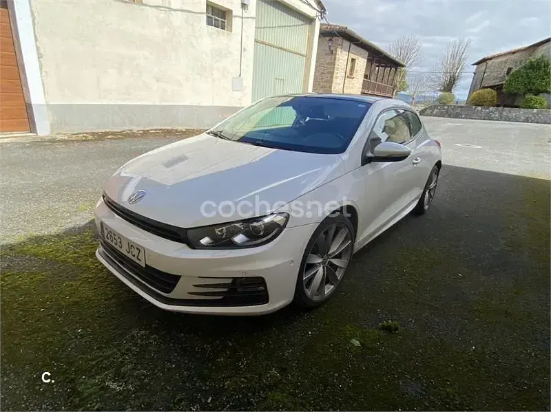 Brugt VW Scirocco R-line 184 HK (135 kW) 2015 Hvid Coupe