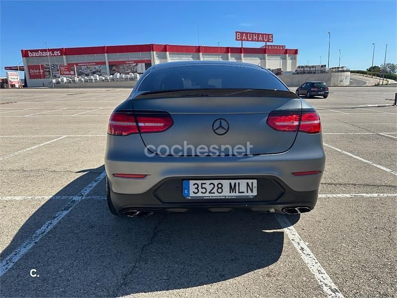 Usado Mercedes GLC43 AMG 367 CV (269 kW) 2019 Gris / plata Coupe