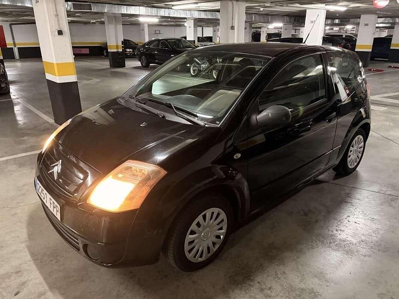 Usado Citroën C2 Furio 75 CV (55 kW) 2007 Negro Utilitario