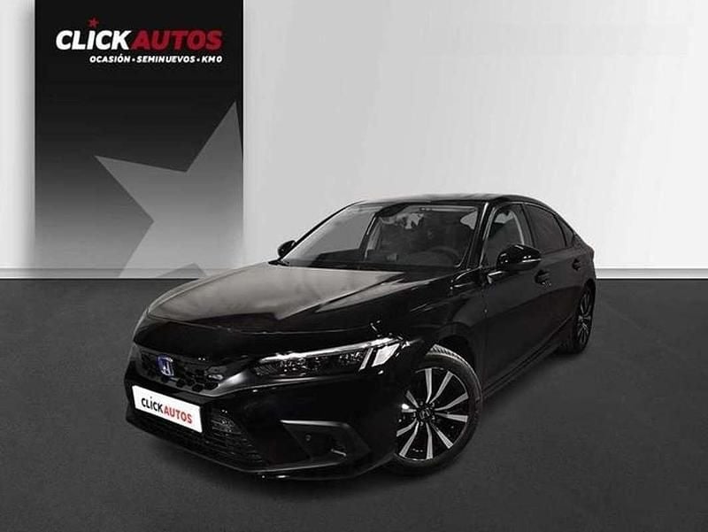 Negro Usado 2024 Honda Civic Elegance Berlina | 28.350 € (Buen precio) - Imagen 1/4