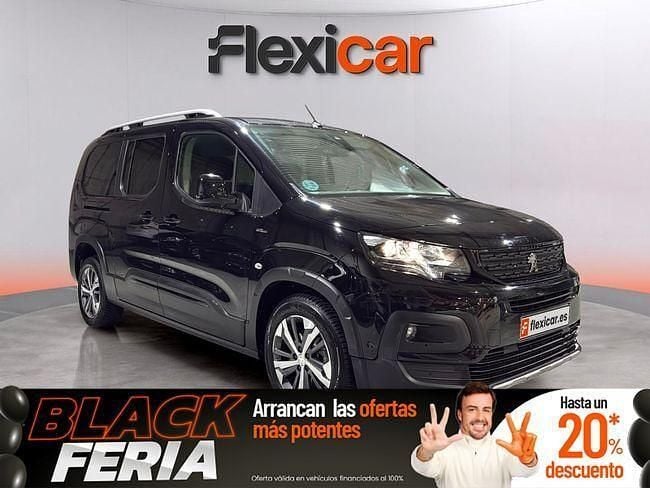 Negro Usado 2019 Peugeot Rifter GT-line Monovolumen | 20.990 € (Precio justo) - Imagen 1/4