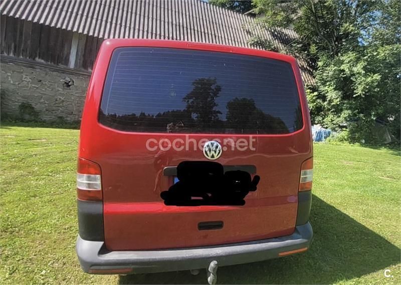 Usado VW Transporter 102 CV (75 kW) 2013 Rojo Van