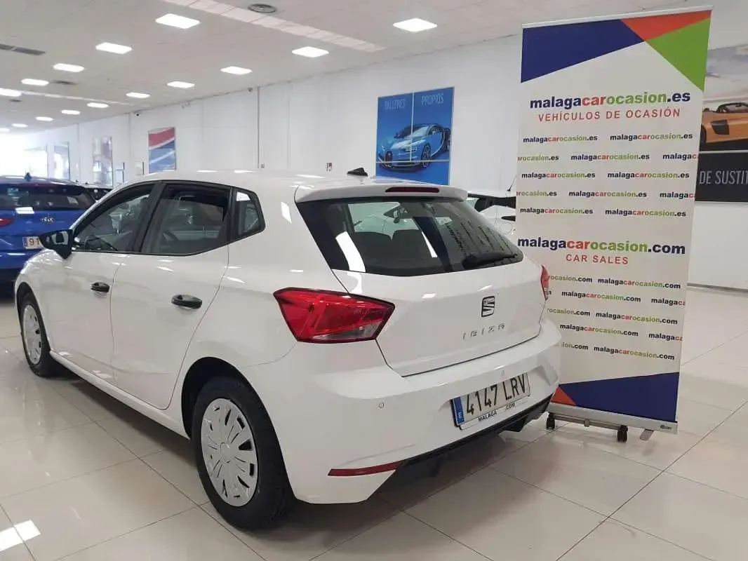 Usado Seat Ibiza Reference 80 CV (58 kW) 2021 Blanco Utilitario
