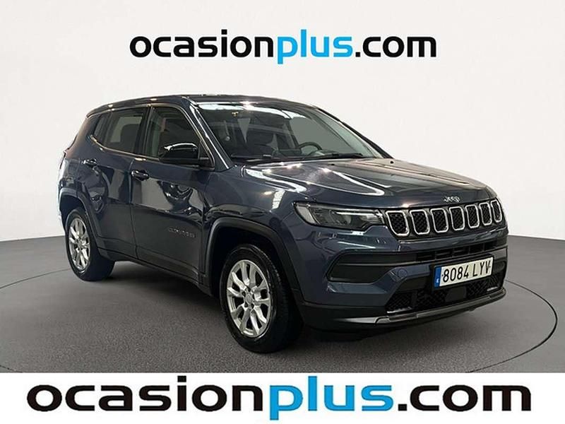 Gris Usado 2022 Jeep Compass Longitude SUV | 15.446 € (Super precio) - Imagen 1/3