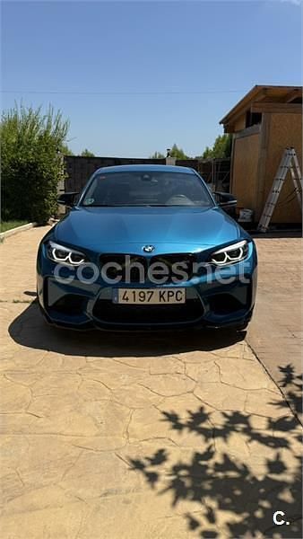 Usado BMW M2 370 CV (272 kW) 2018 Azul Coupe