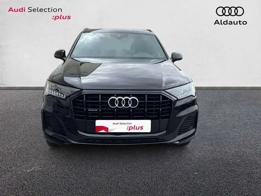 Usado Audi Q7 S-Line 381 CV (280 kW) 2021 Negro SUV