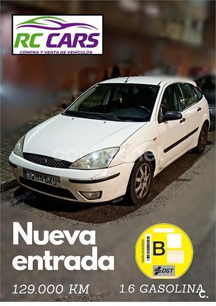 Usado Ford Focus Trend 100 CV (73 kW) 2004 Blanco Berlina