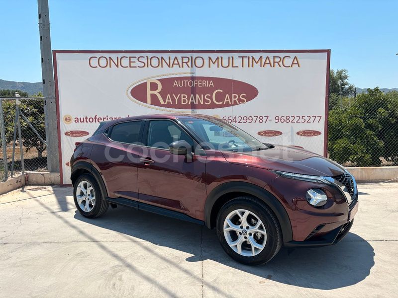 Granate Usado 2021 Nissan Juke Acenta SUV | 16.650 € (Precio justo) - Imagen 1/4