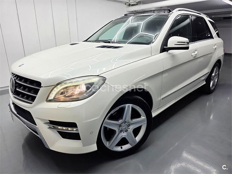 Blanco Usado 2014 Mercedes ML350 SUV | 20.900 € (Buen precio) - Imagen 1/4