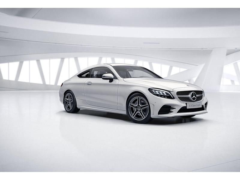 Usado Mercedes C220 194 CV (142 kW) 2020 Blanco polar  pintura unicolor Coupe