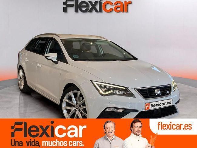 Blanco Usado 2019 Seat Leon FR Familiar | 17.790 € (Precio justo) - Imagen 1/4