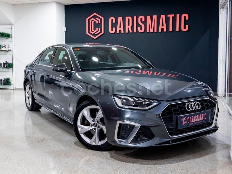 Gris / plata Usado 2021 Audi A4 S-Line Berlina | 27.999 € (Un poco caro) - Imagen 1/4