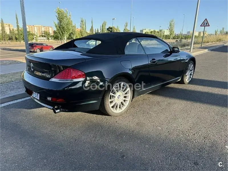 Usado BMW 645 Cabriolet 333 CV (244 kW) 2005 Verde Descapotable