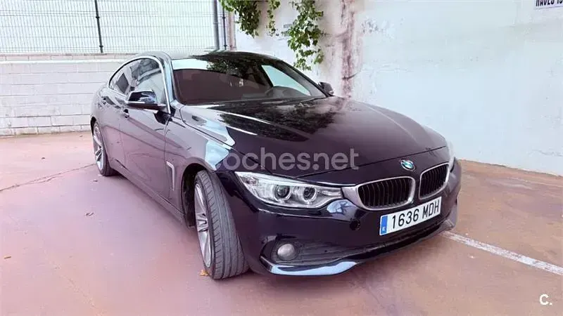 Usado BMW 420 190 CV (139 kW) 2017 Azul Coupe
