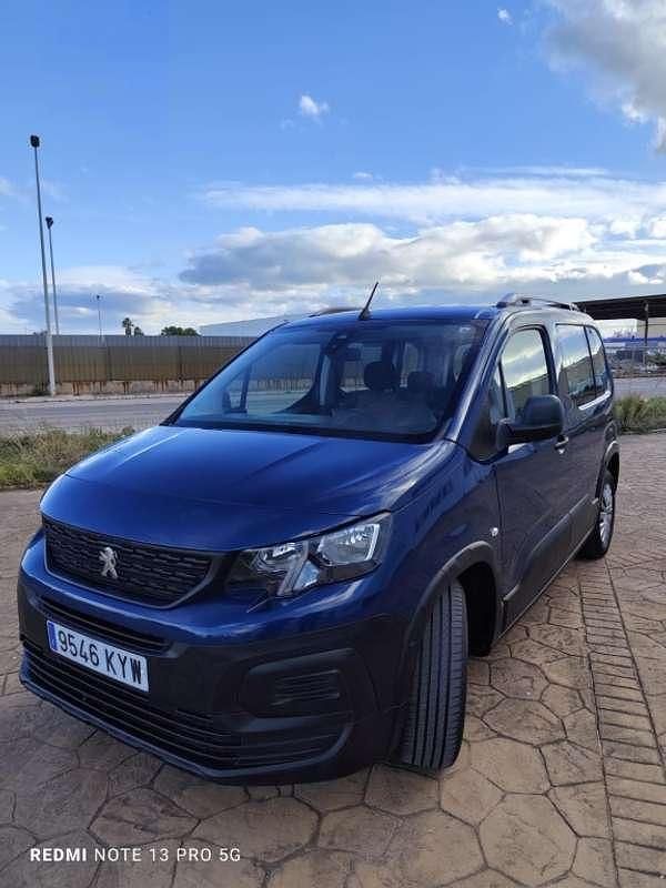 Usado Peugeot Rifter Access 99 CV (72 kW) 2019 Azul Monovolumen
