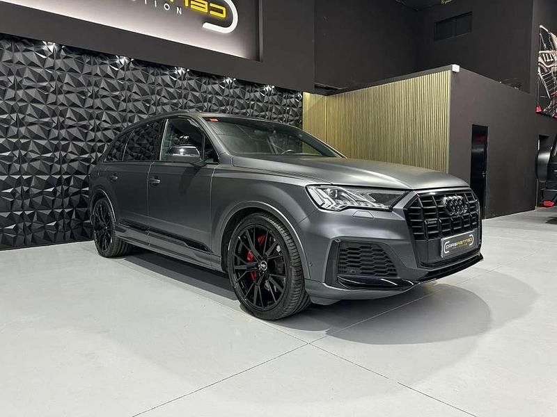Usado Audi Q7 S-line plus 462 CV (339 kW) 2022 Gris SUV