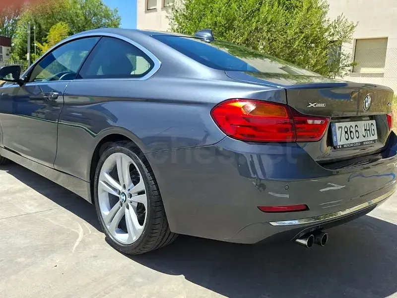 Usado BMW 428 Luxury Line 245 CV (180 kW) 2015 Gris / plata Coupe
