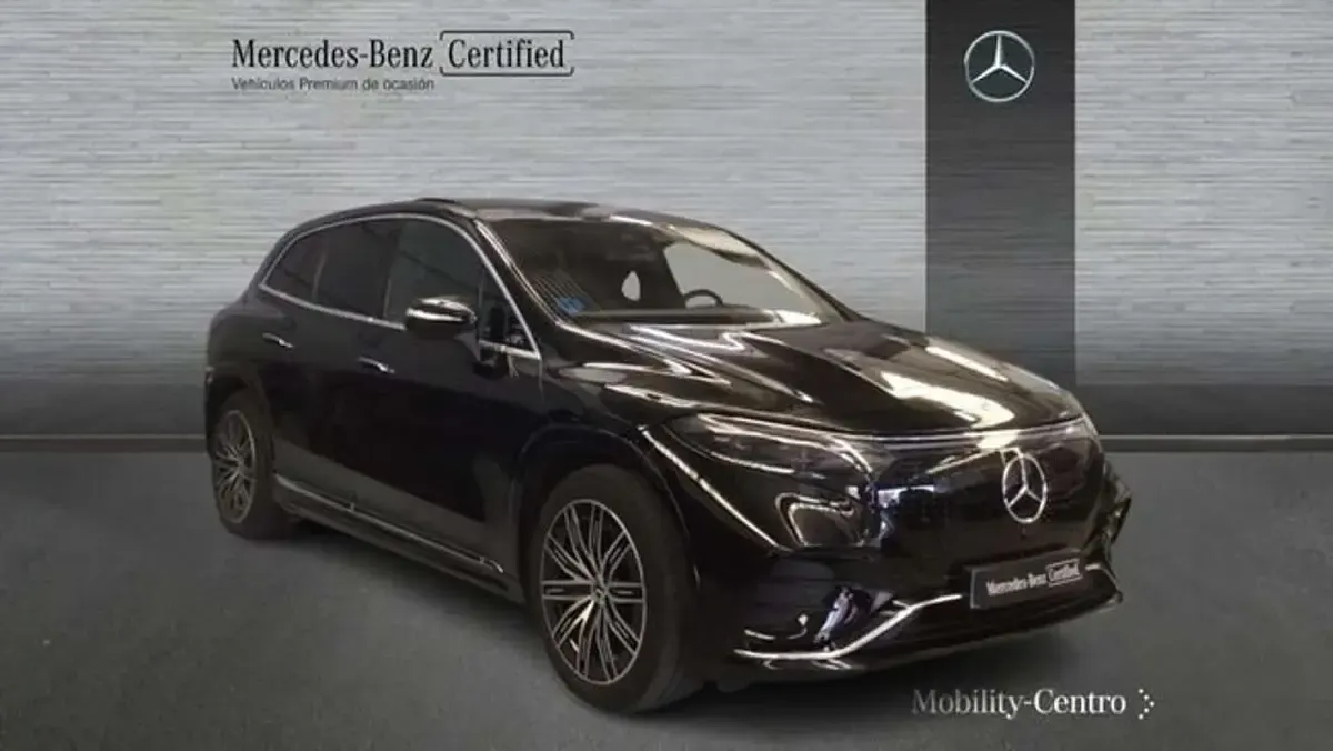 Usado Mercedes EQS450+ 264 kW (360 CV) 2023 Negro SUV