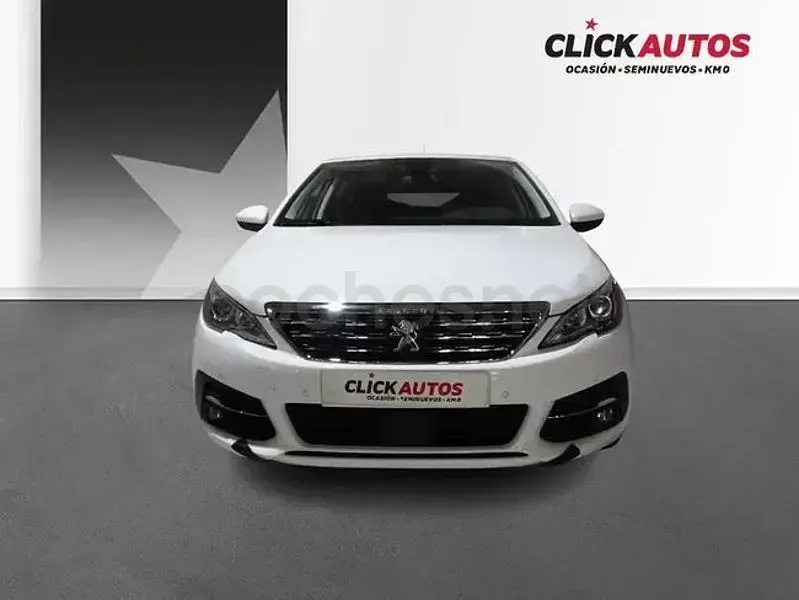 Usado Peugeot 308 Allure 110 CV (80 kW) 2021 Blanco Berlina