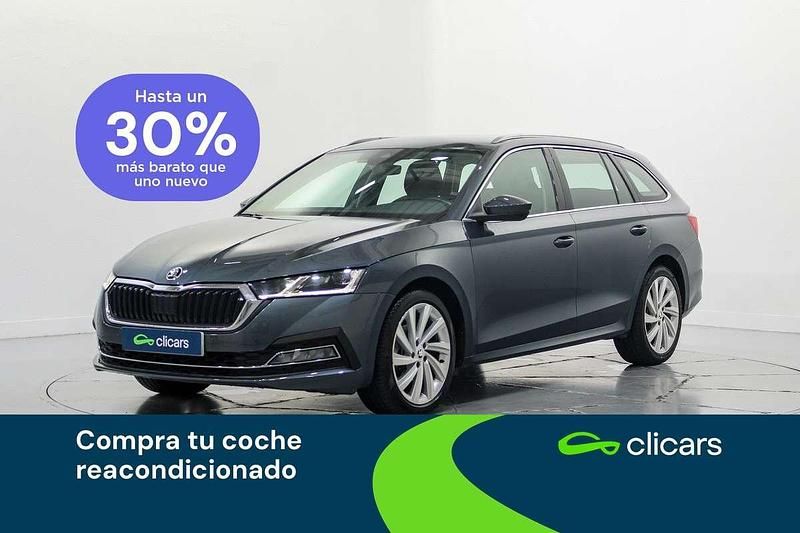 Gris Usado 2021 Skoda Octavia Style Familiar | 16.190 € (Super precio) - Imagen 1/4