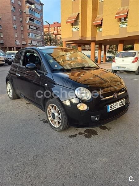 Usado Fiat 500 Sport 75 CV (55 kW) 2010 Negro Berlina