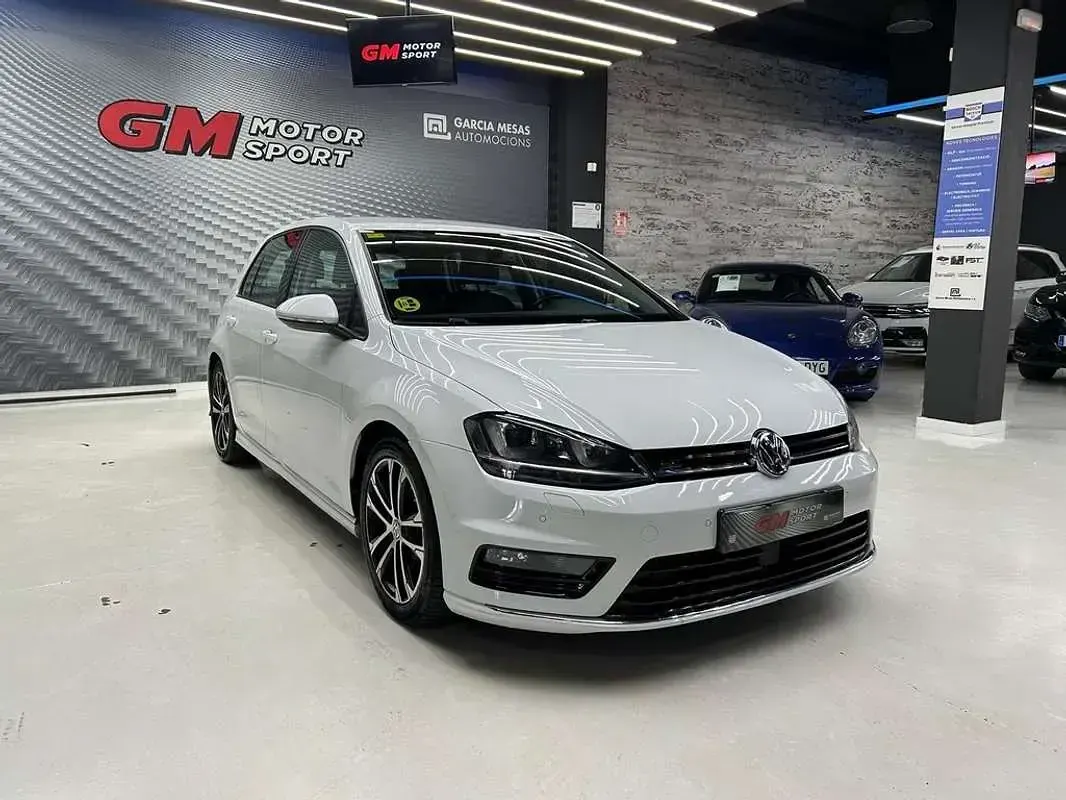 Usado VW Golf VII Sportline 150 CV (110 kW) 2013 Blanco Utilitario