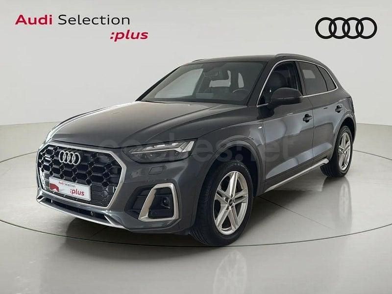 Usado Audi Q5 S-Line 204 CV (150 kW) 2022 Gris / plata SUV